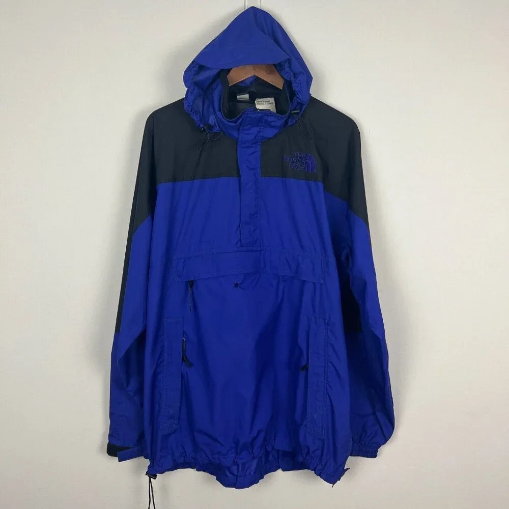 The‎ North Face Pullover Jacket Mens XL Purple Hydrenaline Windbreaker Outdoor